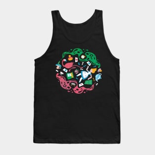 Spiraling Wonderland Tank Top